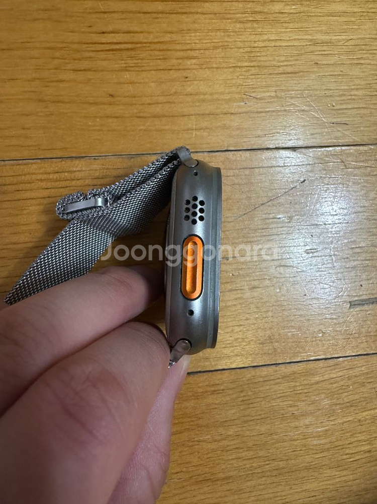 애플워치 울트라 티타늄 49mm 셀룰러 박풀--6