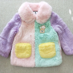 프렌치캣 멀티 퍼블럭 자켓 130