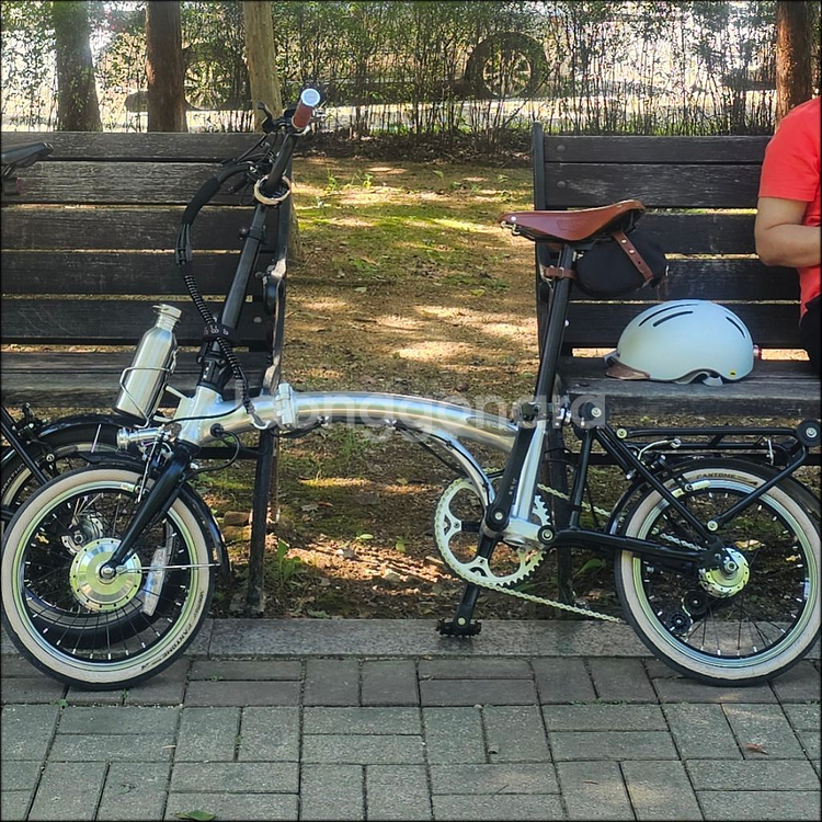 유사브롬톤 전기자전거 e3t 파스인증--0