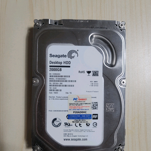 데스크탑 SATA 하드디스크 2TB