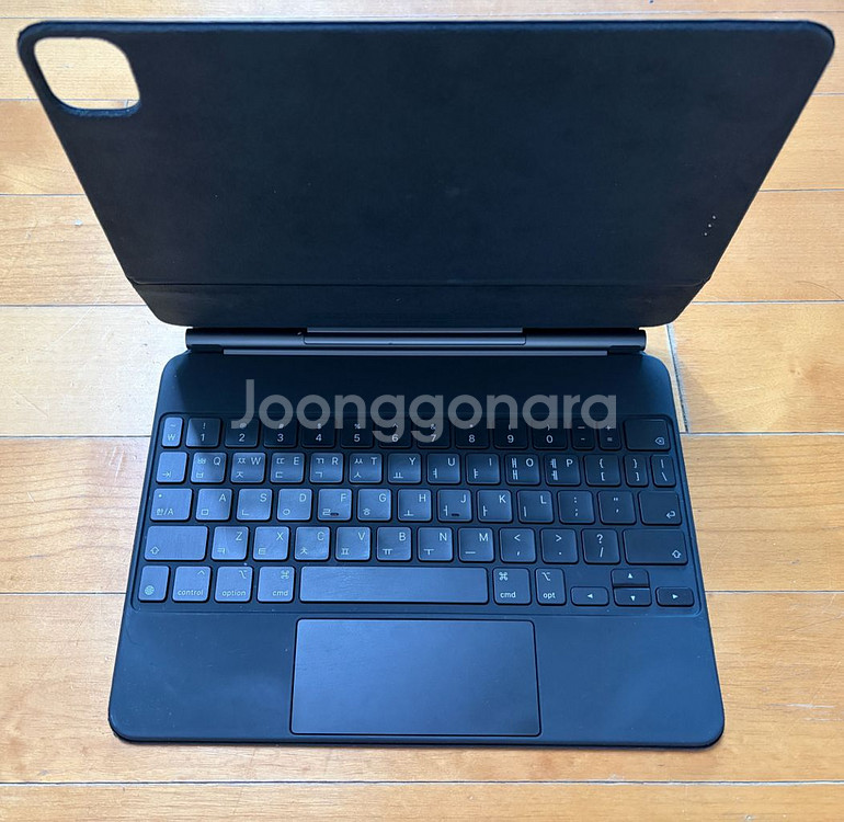 정품 애플 아이패드프로11 에어 m1 m2 매직키보드--2