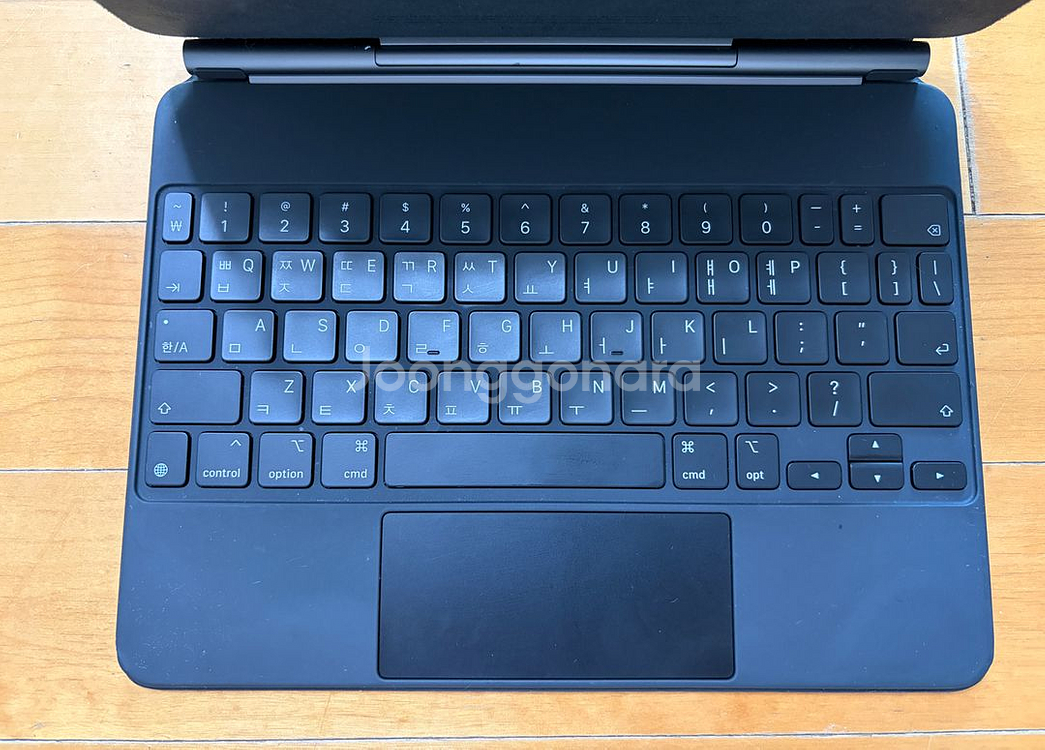 정품 애플 아이패드프로11 에어 m1 m2 매직키보드--3