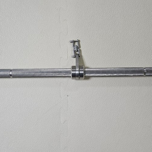 대칠이 스텐 일자바 랫풀다운그립 핼스그립