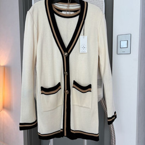 바이미나 니트 가디건 셋트-새상품-