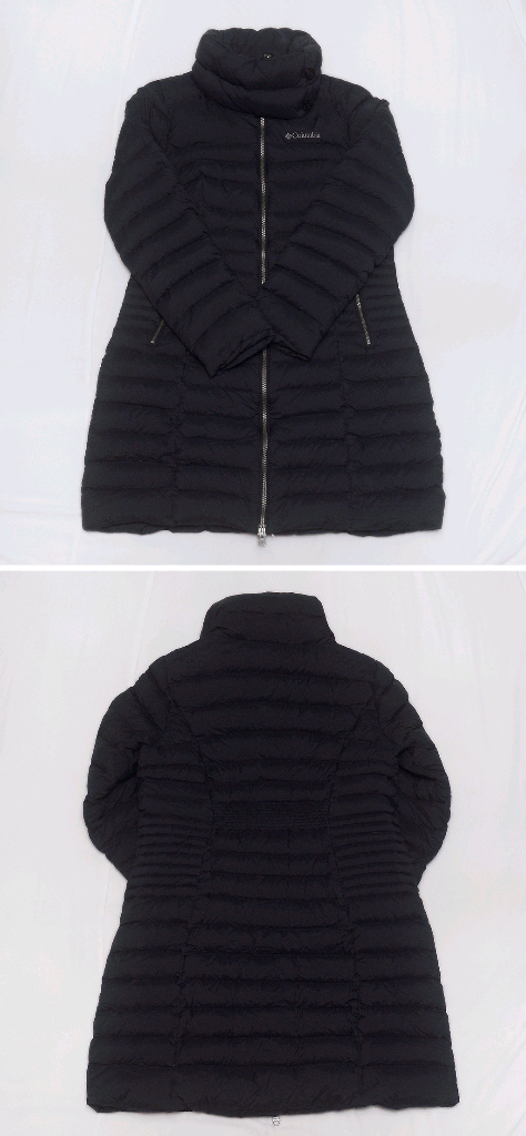 콜럼비아 옴니히트 구스다운 슬림 롱패딩 (M / 90-95)--2