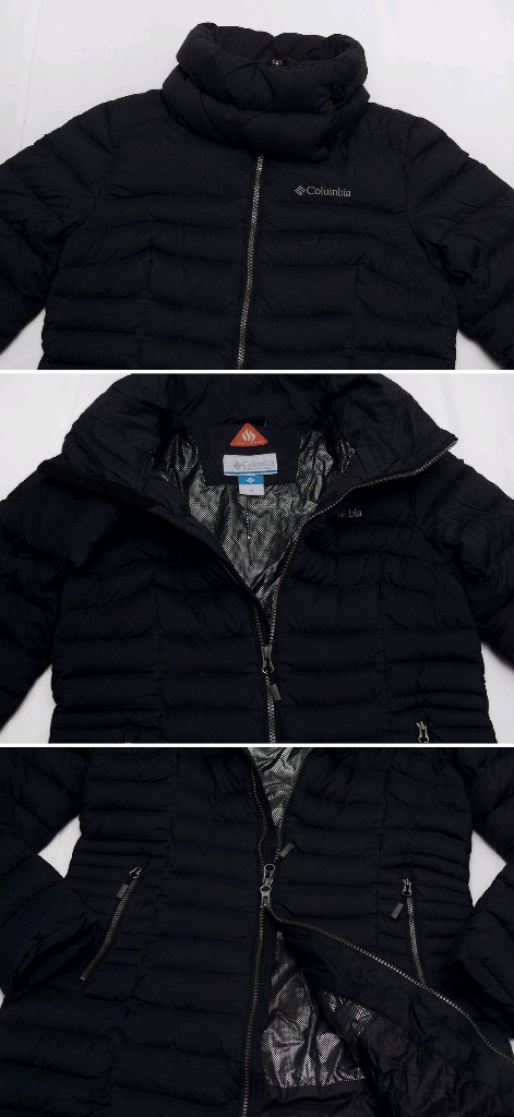 콜럼비아 옴니히트 구스다운 슬림 롱패딩 (M / 90-95)--3