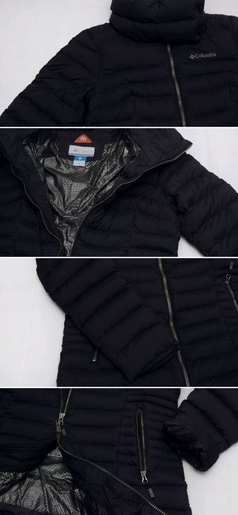 콜럼비아 옴니히트 구스다운 슬림 롱패딩 (M / 90-95)--7