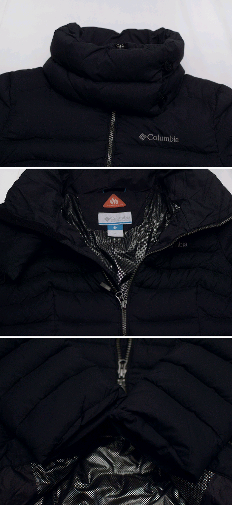 콜럼비아 옴니히트 구스다운 슬림 롱패딩 (M / 90-95)--8