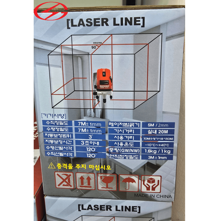새상품 중고보다 싼! DAKASHI 다카시 레이저 레벨 IA-10 레벨기 4V1H 이미지