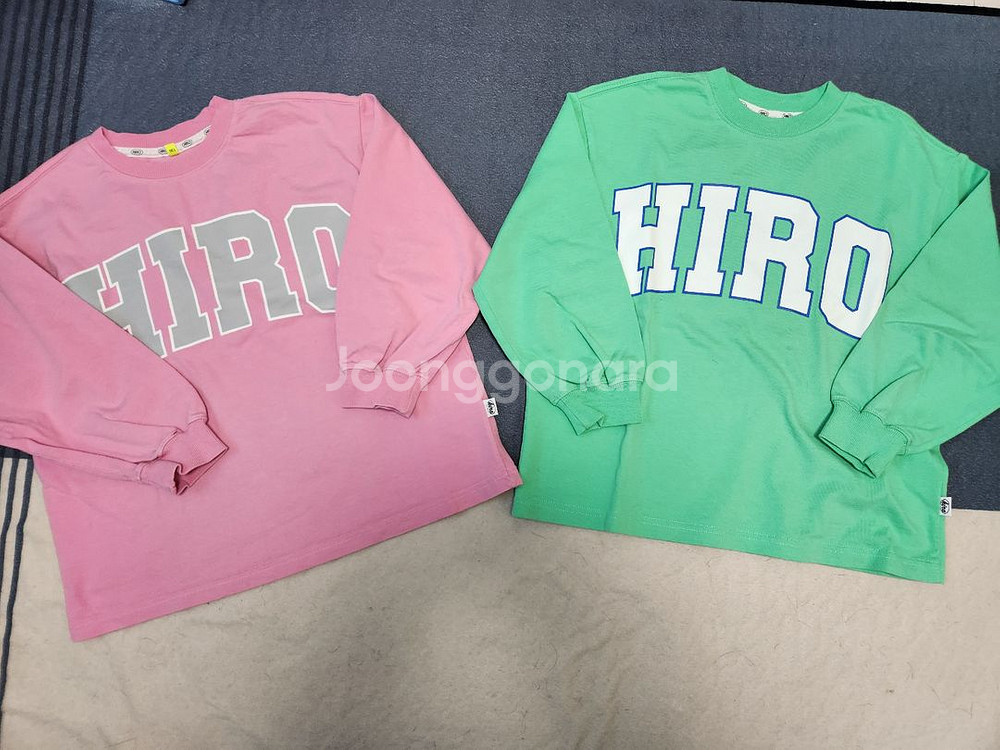 히로 HIRO 캠퍼스 티 130--0