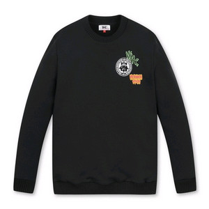 왁 WAAC 기모 몬스터 맨투맨 티셔츠