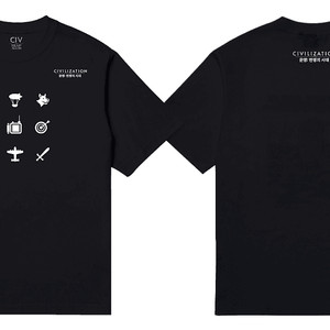 문명 연맹의시대 티셔츠 굿즈 미사용