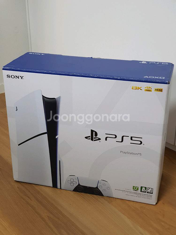[신품급] ps5 플스5 슬림 디스크에디션 2인셋 (풀박)--0