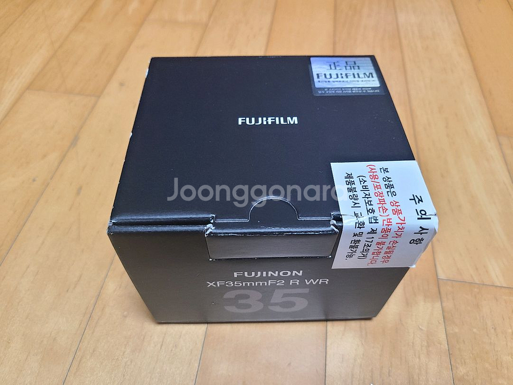 후지필름 XF 35mm F2 R WR 렌즈 + 후드--1