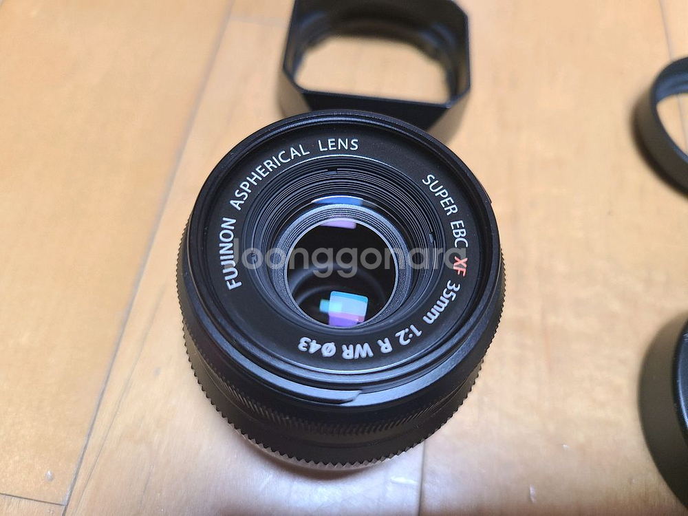 후지필름 XF 35mm F2 R WR 렌즈 + 후드--3