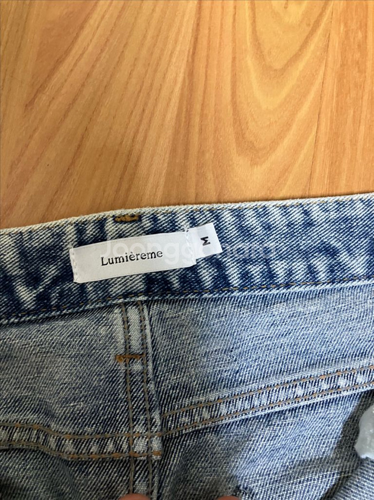 블랑쇼 데님 스커트 m--2