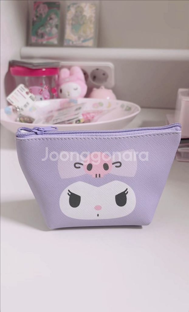 산리오 쿠로미 파우치 동전지갑--0