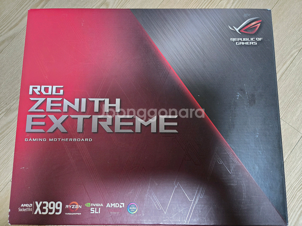 ASUS ROG ZENITH EXTREME 메인보드+cpu 2950x--0