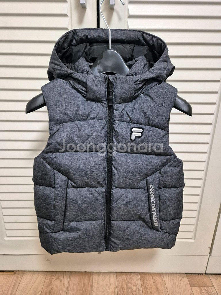 뉴발란스키즈 휠라키즈 패딩조끼 130--4