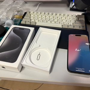 아이폰 15 프로 블랙 512 애케플 B급 (리퍼가능)