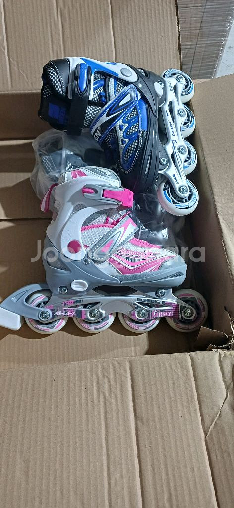중고 그린피아 아동용 인라인 스케이트(190-210)판매--2