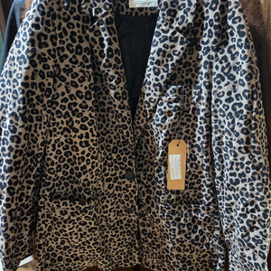 BEAKER 호피자켓 ( 택 있음) 99만원->15만원