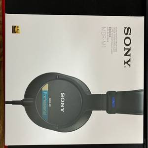 소니 MDR-M1 모니터링 헤드폰