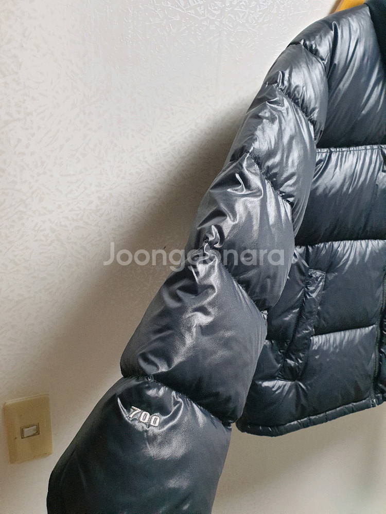 [m/95] 노스페이스 눕시패딩 유광블랙--1