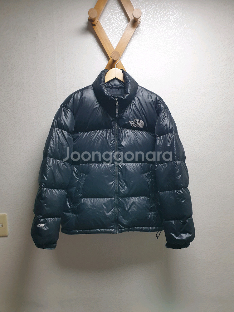 [m/95] 노스페이스 눕시패딩 유광블랙--0