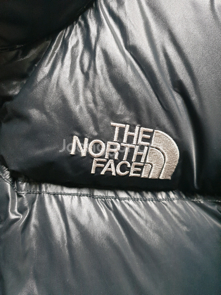 [m/95] 노스페이스 눕시패딩 유광블랙--3