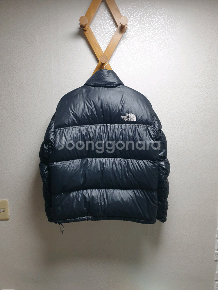 [m/95] 노스페이스 눕시패딩 유광블랙--9