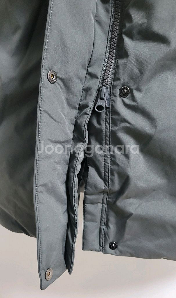 새상품)디스커버리 여성 고어텍스 프리미엄 구스다운 롱패딩 90--2