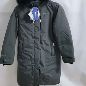 새상품)디스커버리 여성 고어텍스 프리미엄 구스다운 롱패딩 90