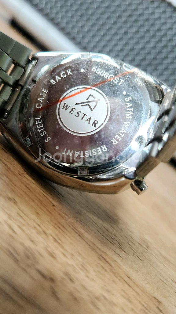 # westar 빈티지 레트로 불헤드 남성 명품시계 급처 / 스위스무브--8