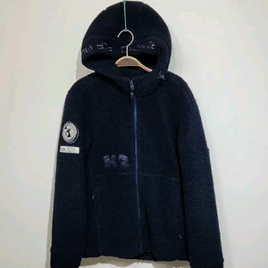 (95) K2 후리스 후드점퍼 네이비 케이투 뽀글이 플리스 자켓