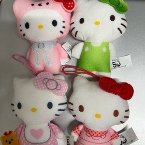헬로키티 50주년 해피밀 인형 일본 한정 굿즈