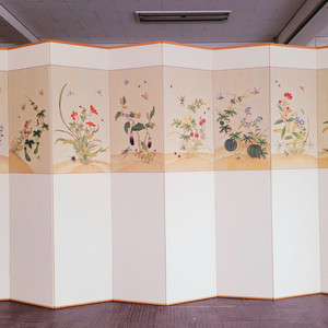 초충도 병풍 판매