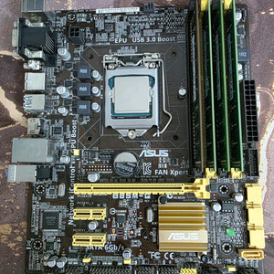 i5 4670 b85m 램 16g 보드셋