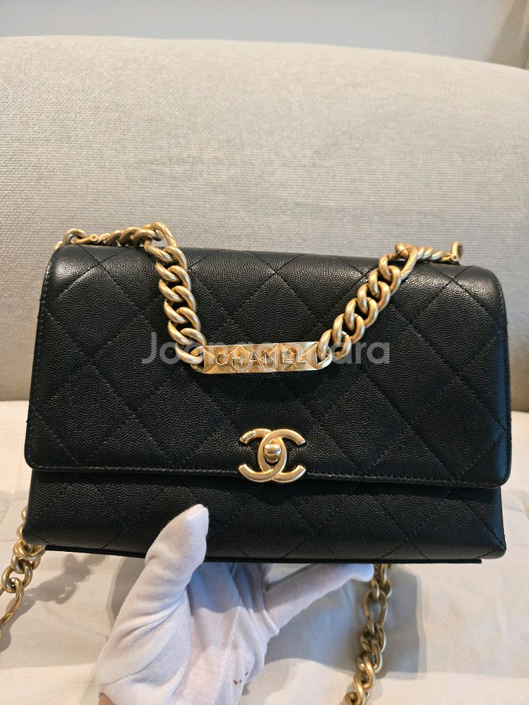 샤넬 cc체인 플랩백--1