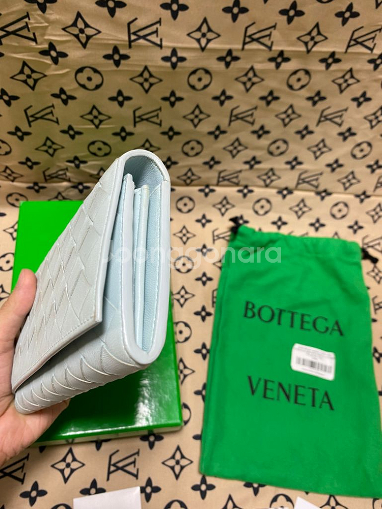 보테가베네타 신형 안트레치아토 지퍼 장지갑--3