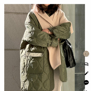 홀릭홀릭 퀼팅 패딩 점퍼