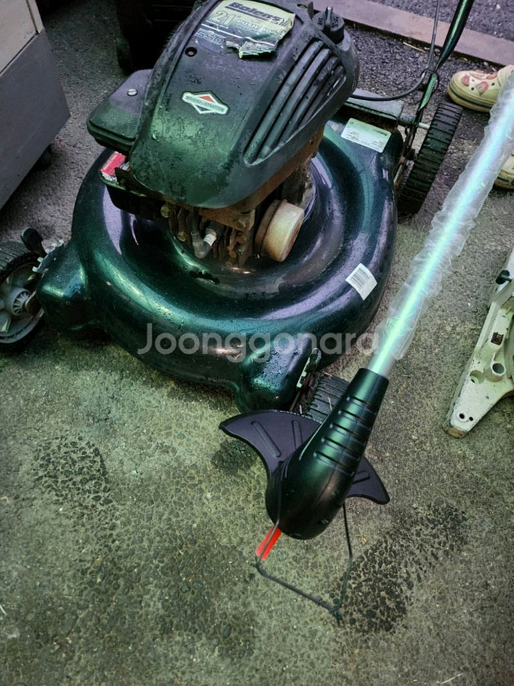 미국 뱅가드 엔진 Bolens 21인치 잔디카트 무선 충전 예초기--1