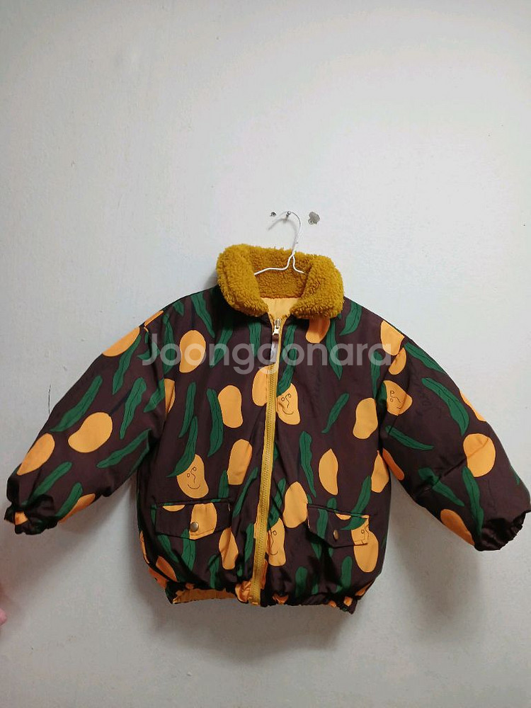 리미떼두두 키즈 양면 패딩 다운점퍼 사이즈 L 110--0