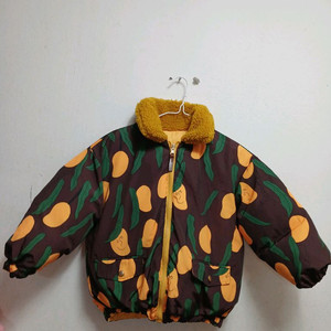 리미떼두두 키즈 양면 패딩 다운점퍼 사이즈 L 110