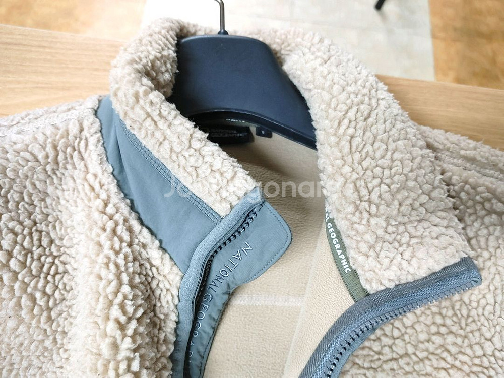 NATIONAL GEOGRAPHIC 내셔널 지오그래픽 뽀글이 점퍼--2