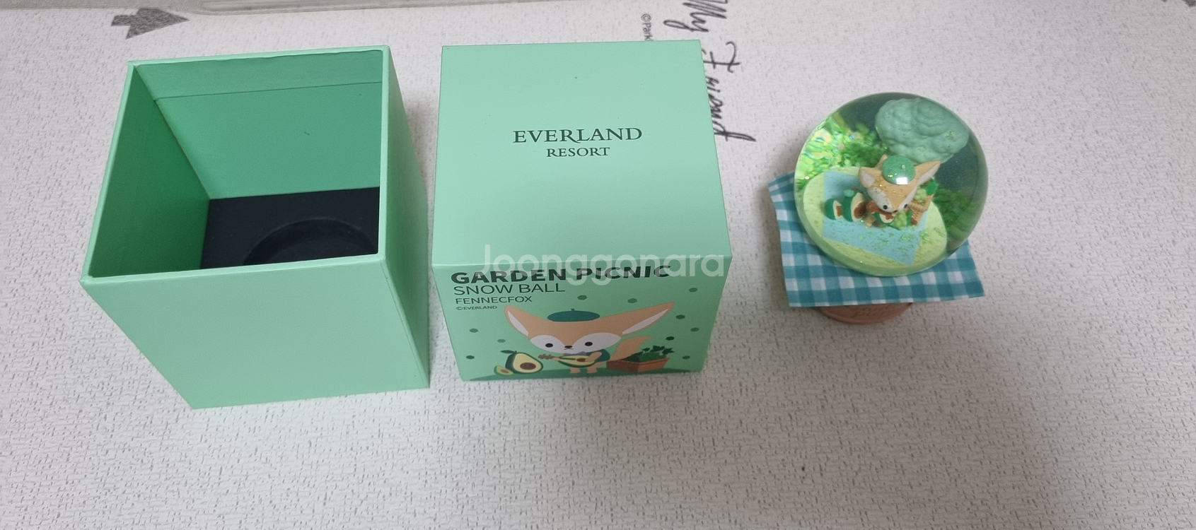 에버랜드 가든 피크닉 스노우볼 굿즈(2020년 3월)--1