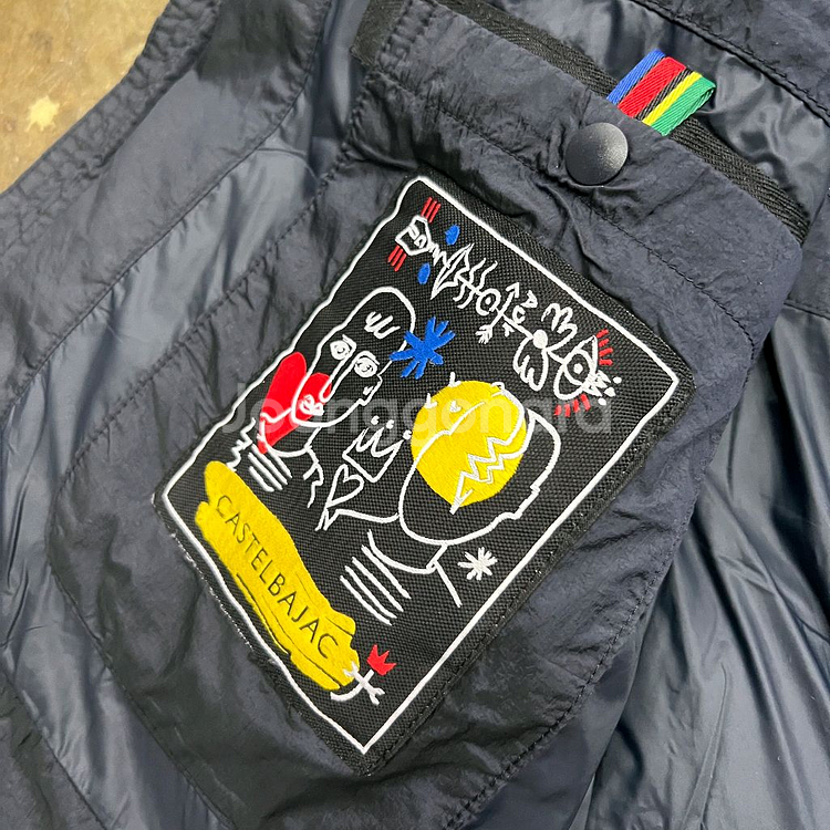 95) 까스텔바작 골프 구스다운 패딩점퍼 거위털패딩 자켓 남성 골프웨어--6