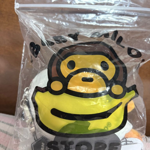 베이프 마일로 후드 인형