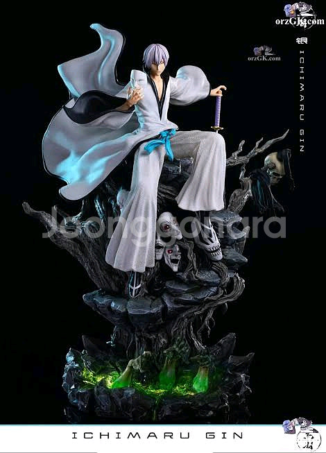 블리치 레진 블랙윙스튜디오 아이젠 긴 일괄판매합니다--1