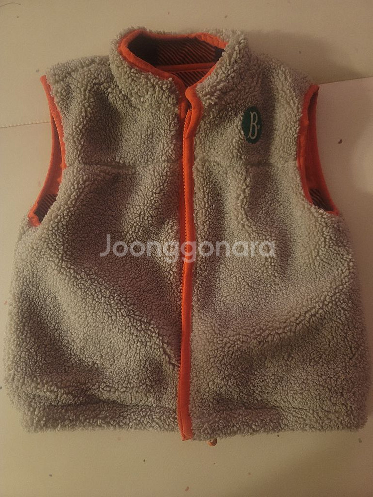 베베드피노 체크 롱패딩세트(조끼포함)--3